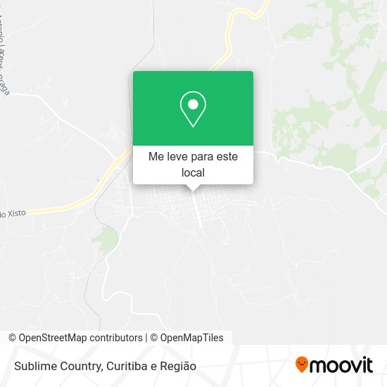Sublime Country mapa