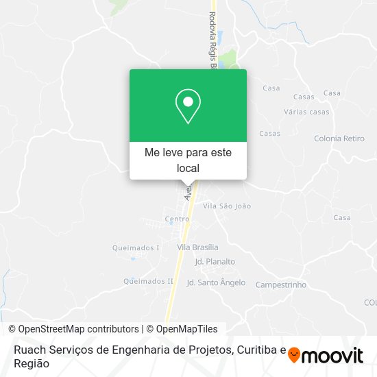 Ruach Serviços de Engenharia de Projetos mapa