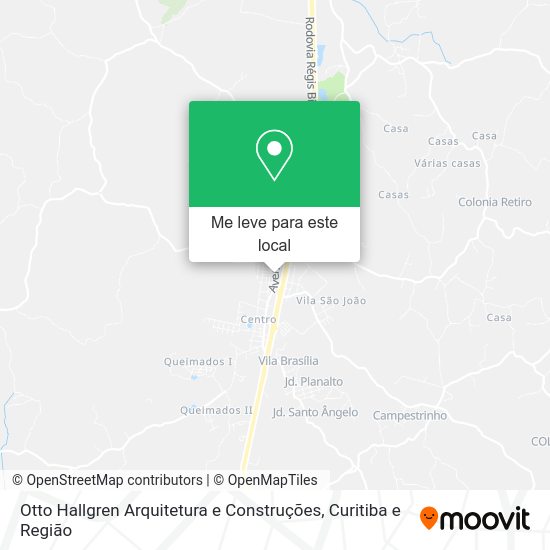 Otto Hallgren Arquitetura e Construções mapa