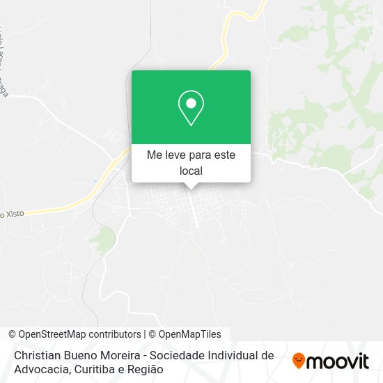 Christian Bueno Moreira - Sociedade Individual de Advocacia mapa