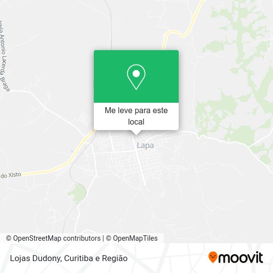 Lojas Dudony mapa