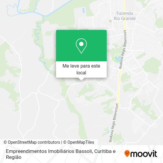 Empreendimentos Imobiliários Bassoli mapa
