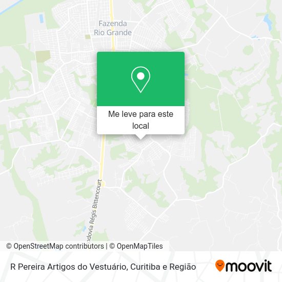 R Pereira Artigos do Vestuário mapa