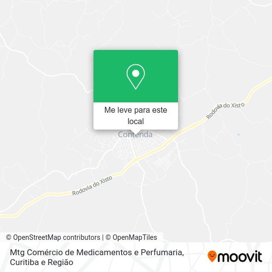 Mtg Comércio de Medicamentos e Perfumaria mapa