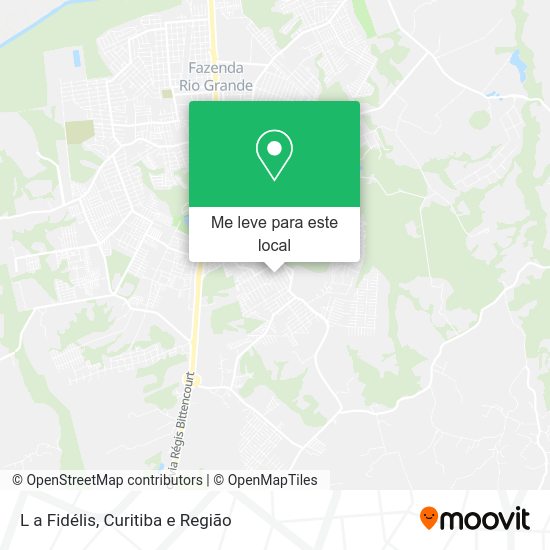 L a Fidélis mapa