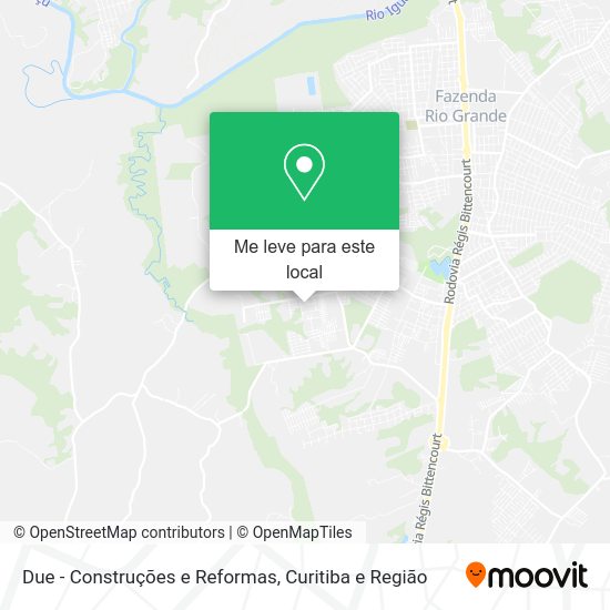 Due - Construções e Reformas mapa