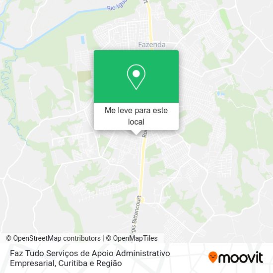 Faz Tudo Serviços de Apoio Administrativo Empresarial mapa