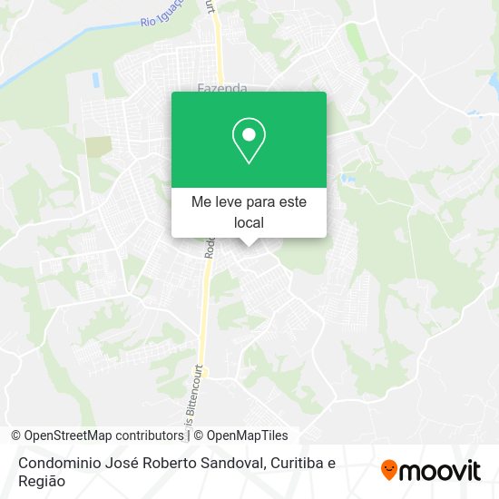 Condominio José Roberto Sandoval mapa