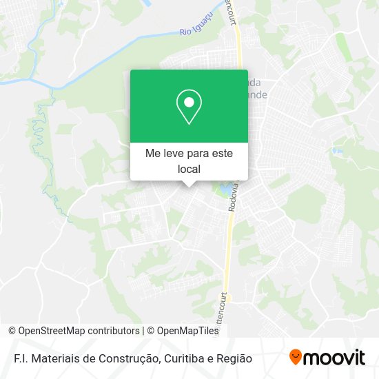F.I. Materiais de Construção mapa