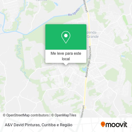 A&V David Pinturas mapa