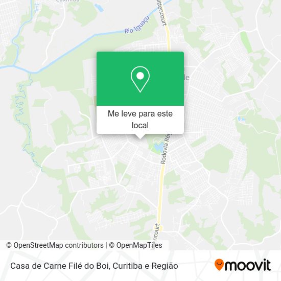Casa de Carne Filé do Boi mapa