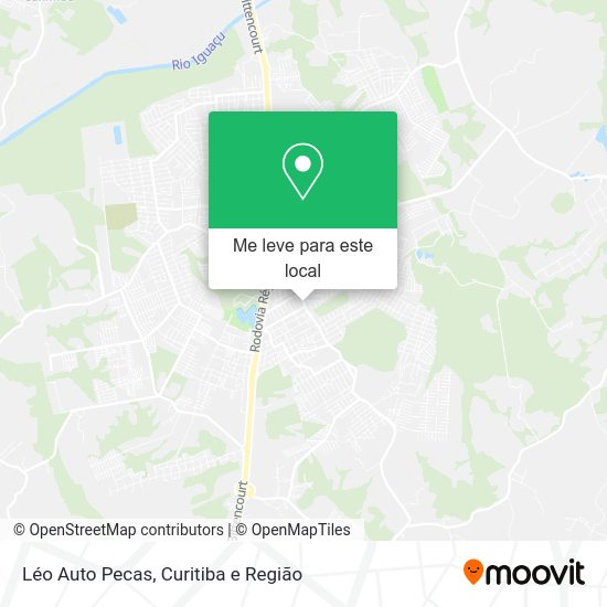 Léo Auto Pecas mapa