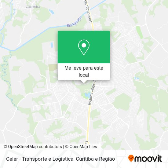 Celer - Transporte e Logística mapa