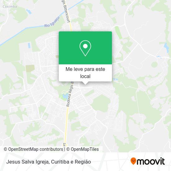 Jesus Salva Igreja mapa