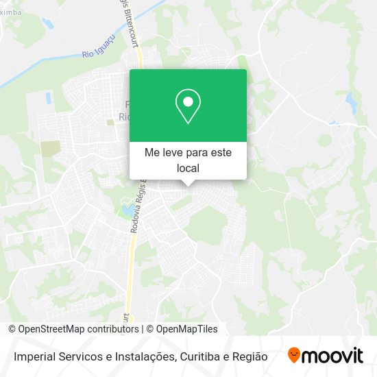 Imperial Servicos e Instalações mapa