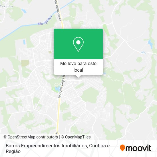 Barros Empreendimentos Imobiliários mapa