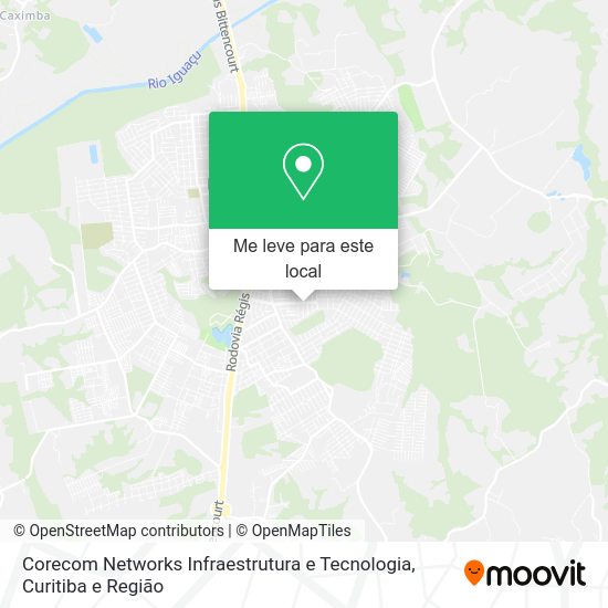 Corecom Networks Infraestrutura e Tecnologia mapa