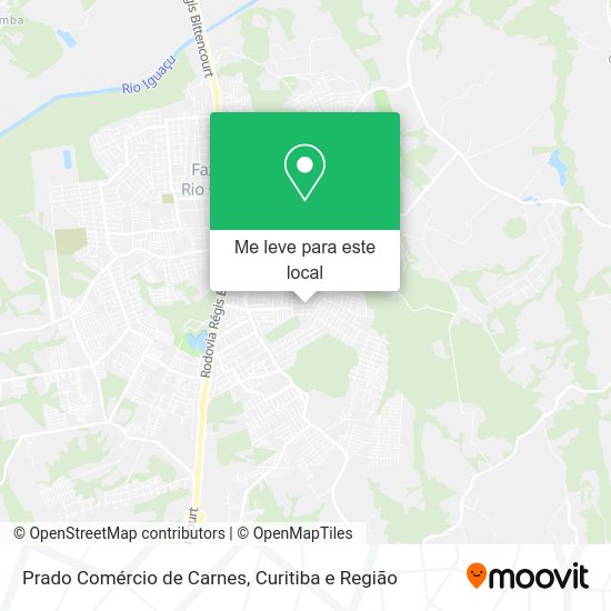 Prado Comércio de Carnes mapa