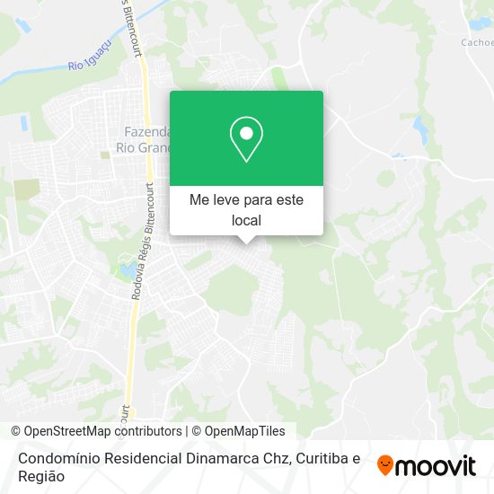 Condomínio Residencial Dinamarca Chz mapa