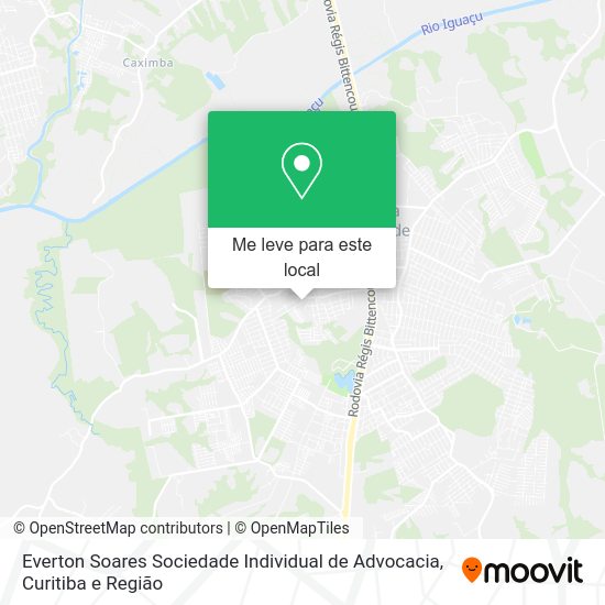 Everton Soares Sociedade Individual de Advocacia mapa