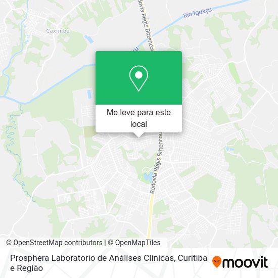 Prosphera Laboratorio de Análises Clinicas mapa