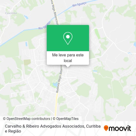 Carvalho & Ribeiro Advogados Associados mapa