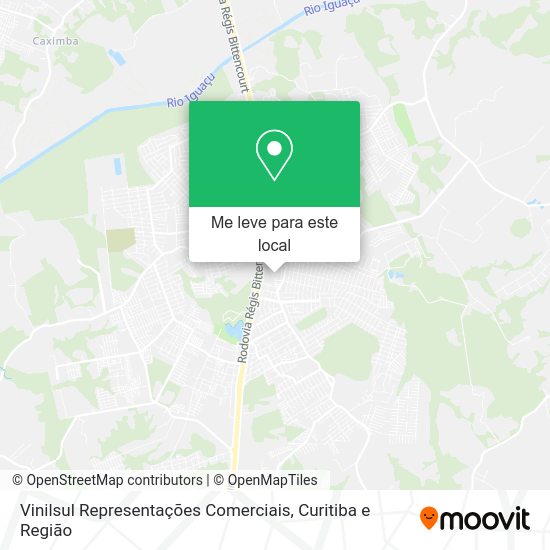 Vinilsul Representações Comerciais mapa