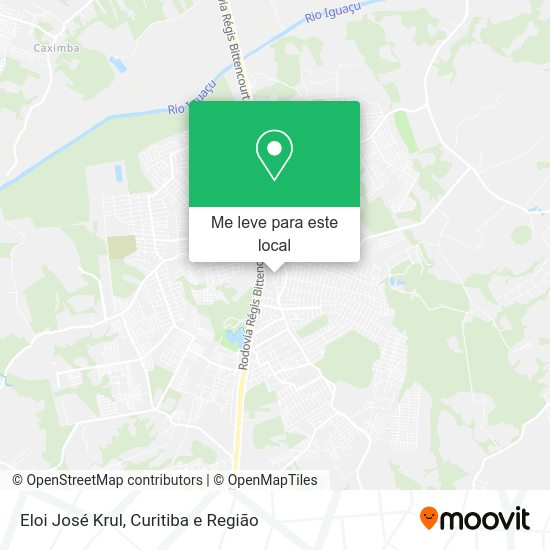 Eloi José Krul mapa