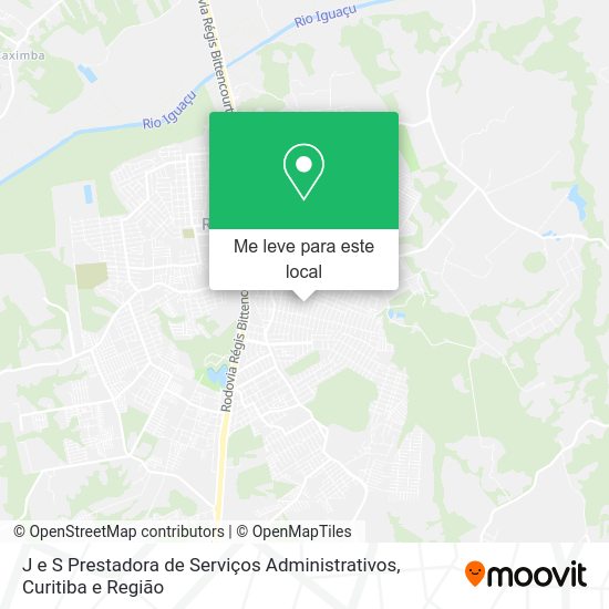 J e S Prestadora de Serviços Administrativos mapa
