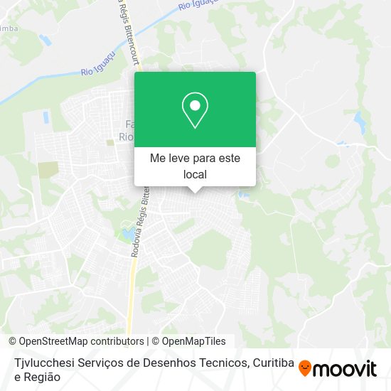 Tjvlucchesi Serviços de Desenhos Tecnicos mapa