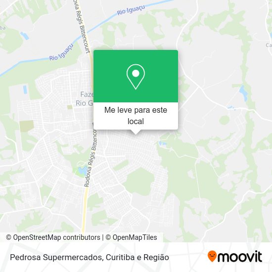 Pedrosa Supermercados mapa