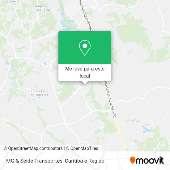 MG & Seide Transportes mapa