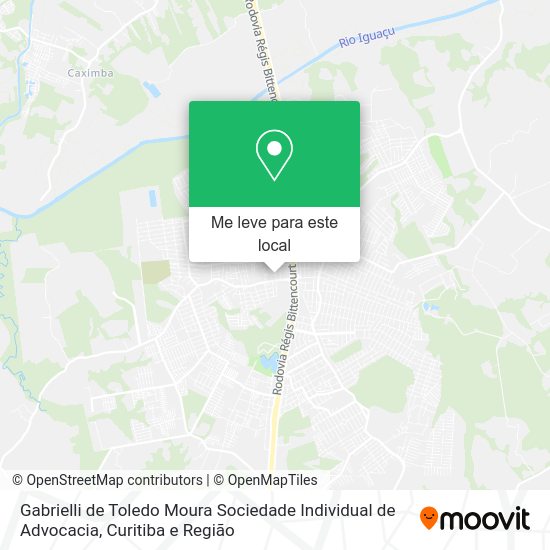 Gabrielli de Toledo Moura Sociedade Individual de Advocacia mapa