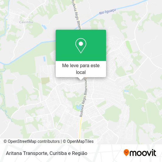 Aritana Transporte mapa