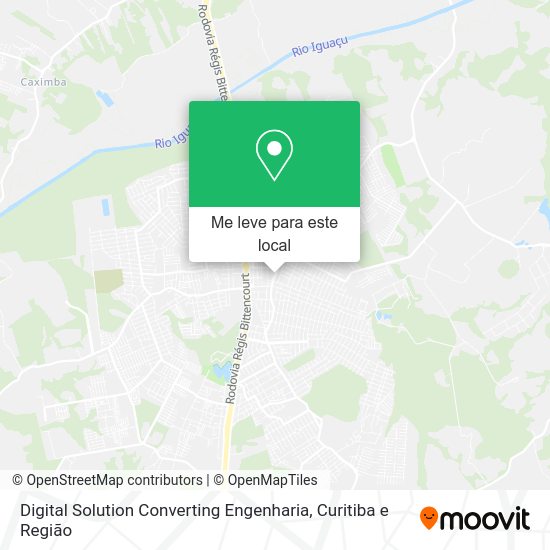 Digital Solution Converting Engenharia mapa
