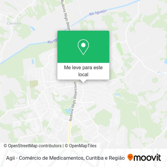 Agii - Comércio de Medicamentos mapa