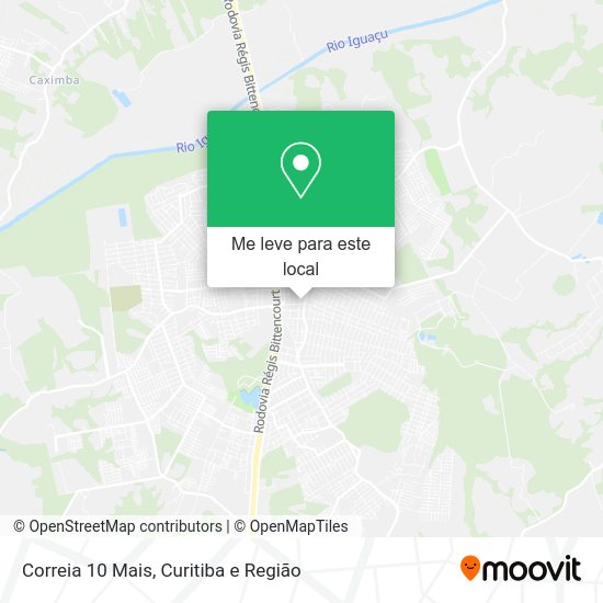 Correia 10 Mais mapa