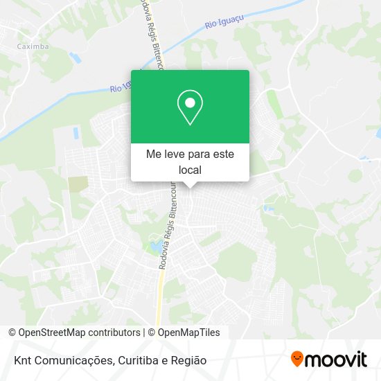 Knt Comunicações mapa
