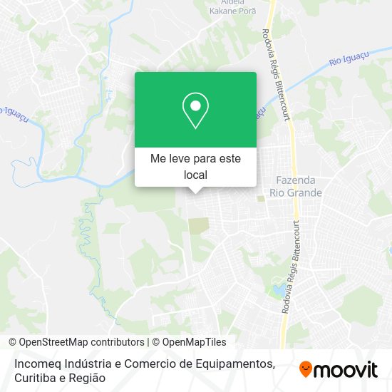 Incomeq Indústria e Comercio de Equipamentos mapa