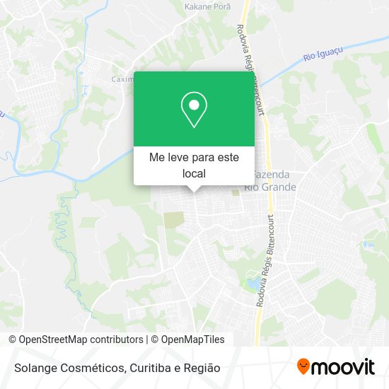 Solange Cosméticos mapa