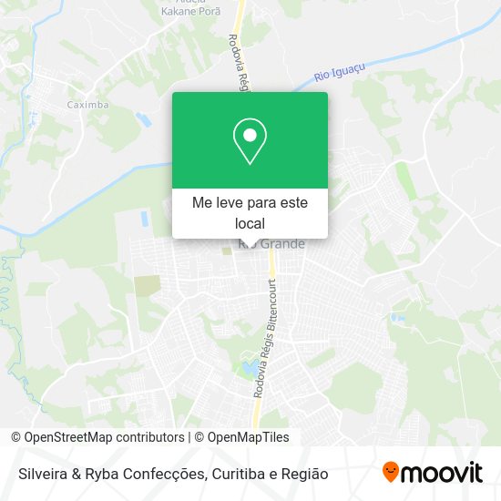 Silveira & Ryba Confecções mapa