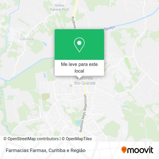 Farmacias Farmax mapa
