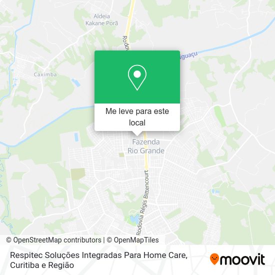 Respitec Soluções Integradas Para Home Care mapa