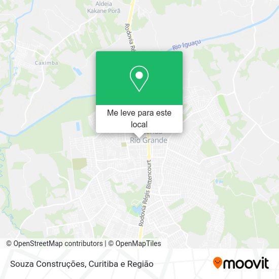 Souza Construções mapa