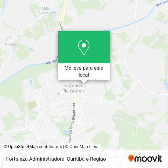 Fortaleza Administradora mapa