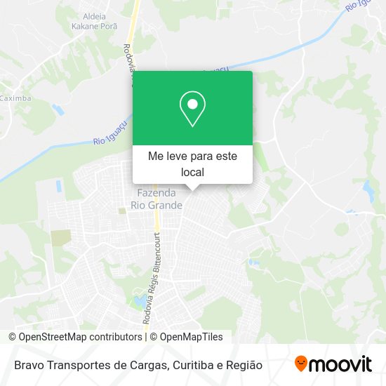 Bravo Transportes de Cargas mapa
