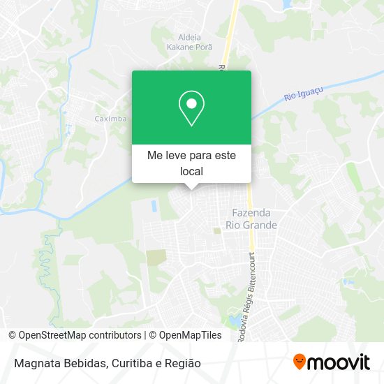 Magnata Bebidas mapa