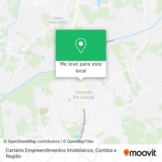 Cartario Empreendimentos Imobiliários mapa