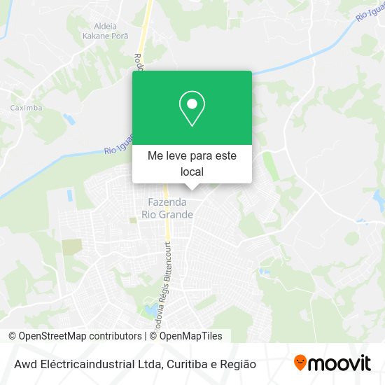 Awd Eléctricaindustrial Ltda mapa