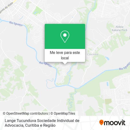 Lange Tucunduva Sociedade Individual de Advocacia mapa